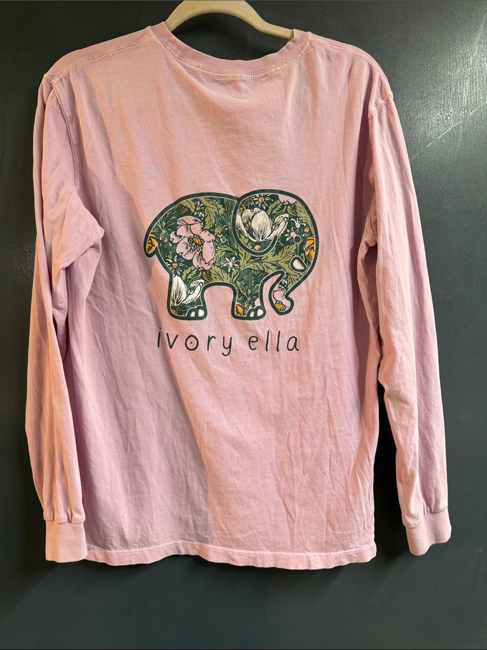 ivory ella lavender Long Sleeve Tee